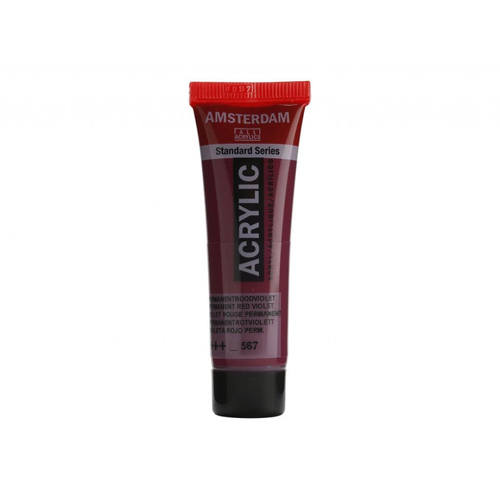 Amsterdam Standard 20ml - 567 Permament Red Violet - HobbyHimmelen