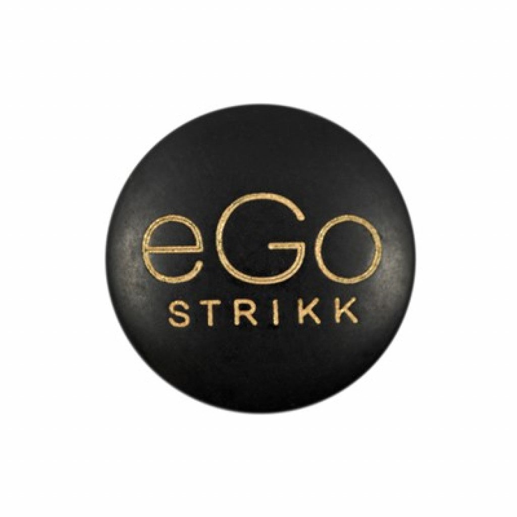 Knapp 18mm Sort - Egostrikk