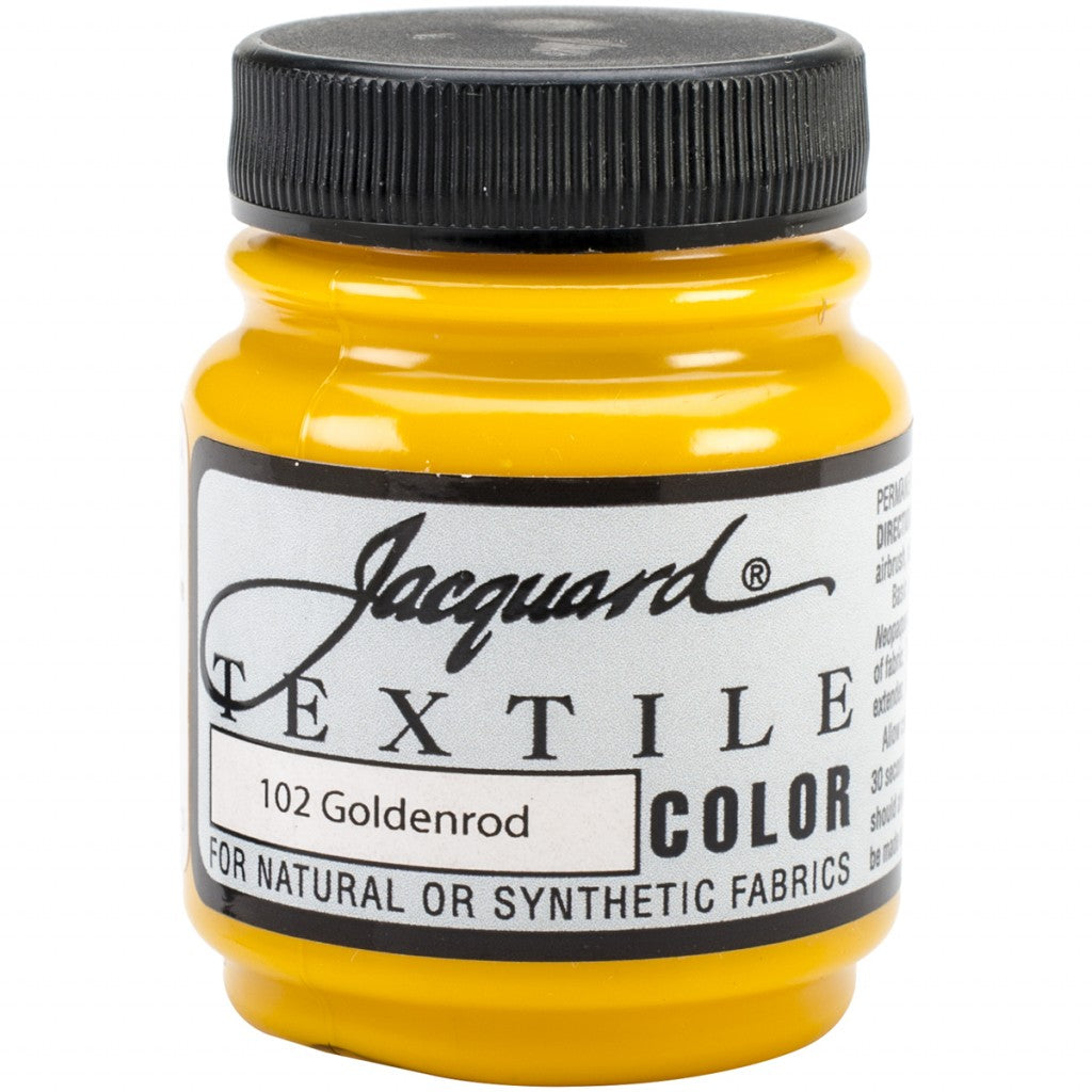 Jacquard Textile Color Tekstilmaling 67ml - 102 Goldenrod
