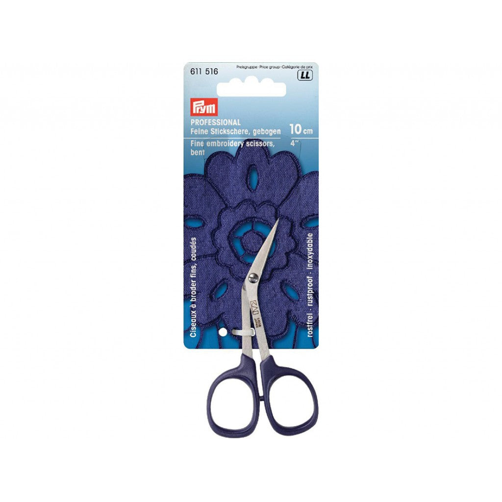 KAI Profesjonell Vinklet Broderisaks - 10 cm