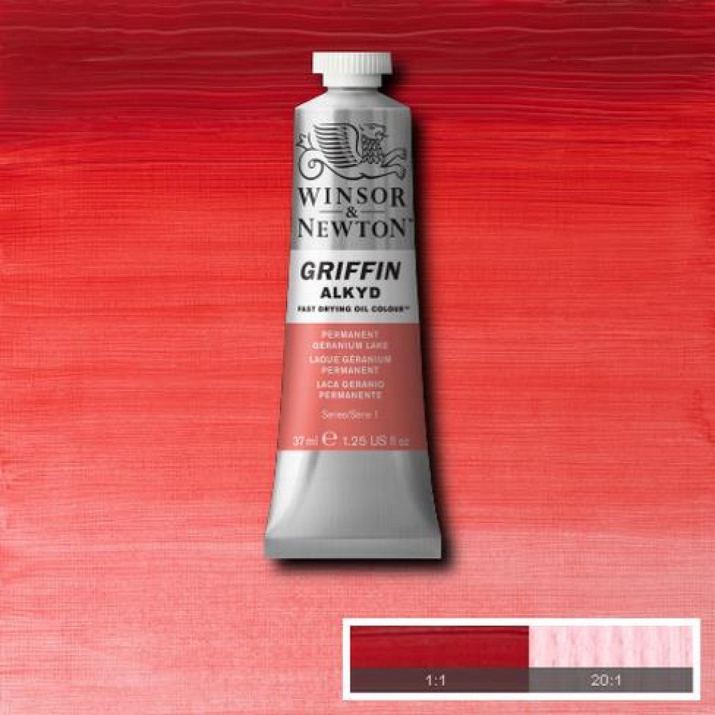 W&N - Griffin Alkyd 37ml - 480 Permanent Geranium Lake