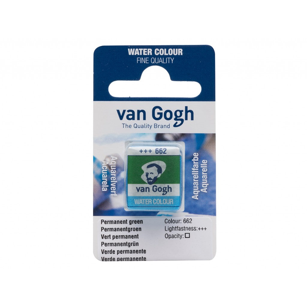 Van Gogh Akvarell H.Pan 662 Perm. green
