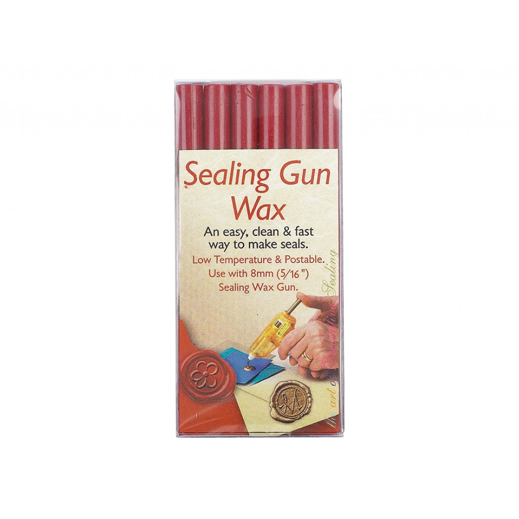 Manuscript Sealing Gun Wax - Rød - 6stk