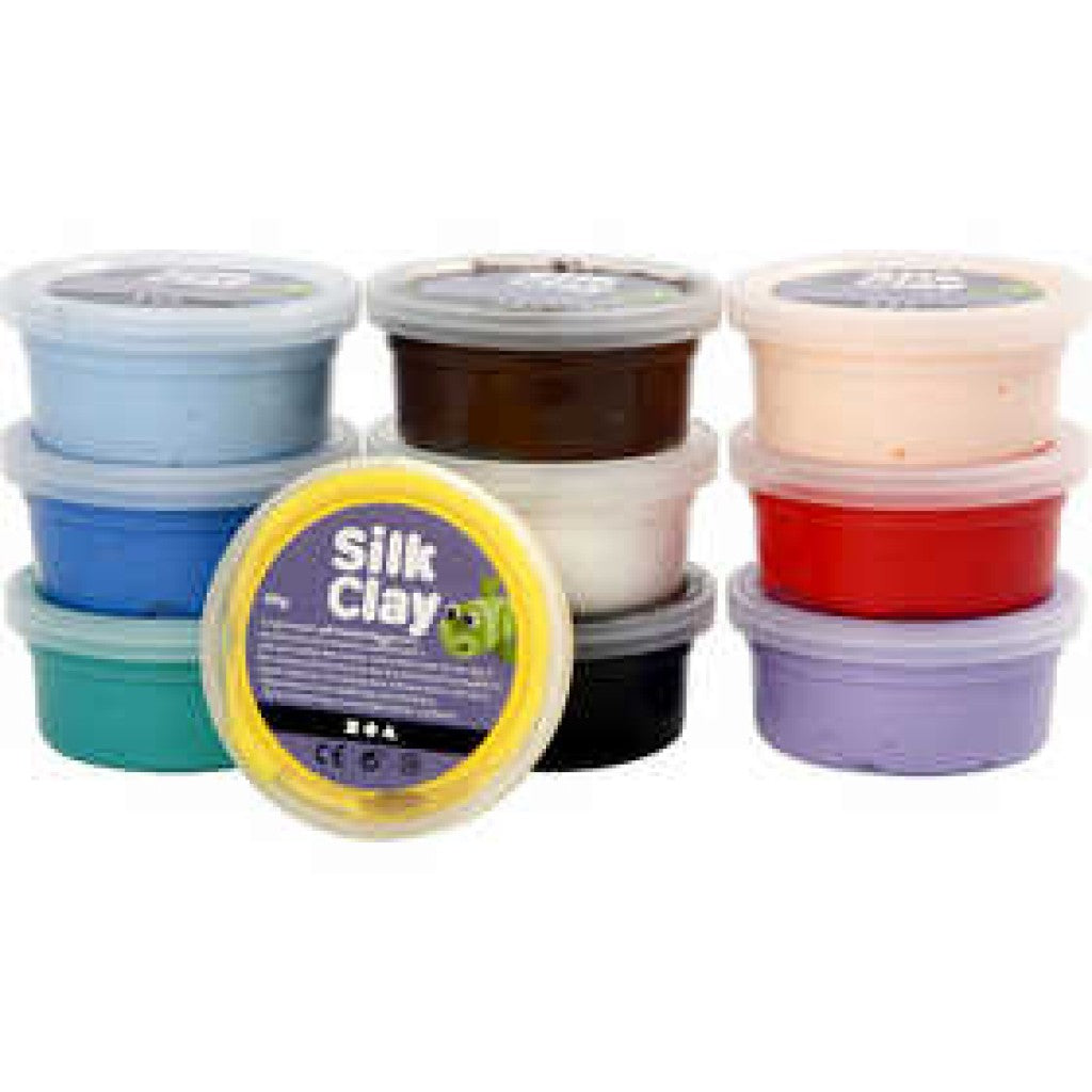 Silk Clay® - Standardfarger 10x40g