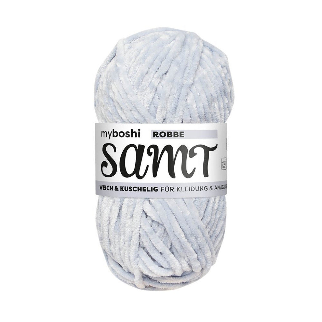 Myboshi Samt Chenillegarn 100m - 893 Seal