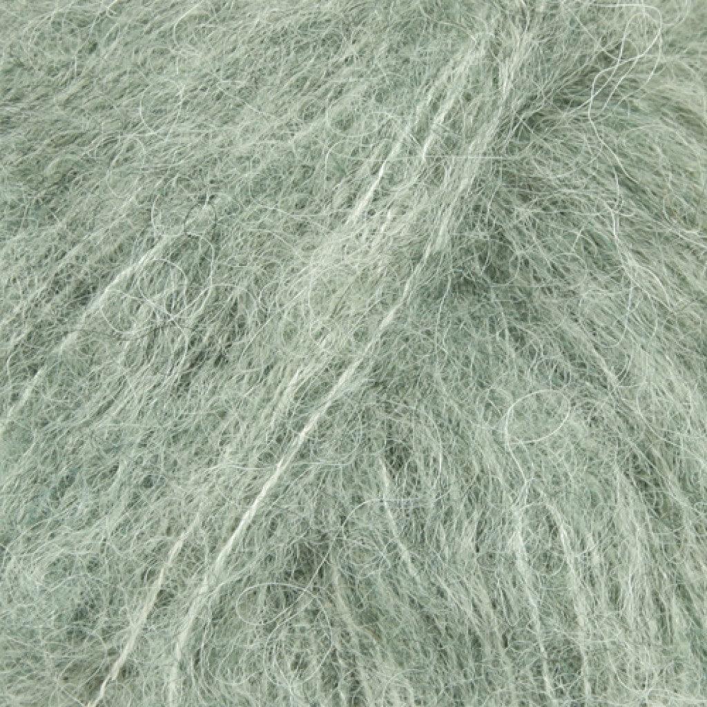 Brushed Alpaca Silk Uni - 21 Salviegrønn - HobbyHimmelen
