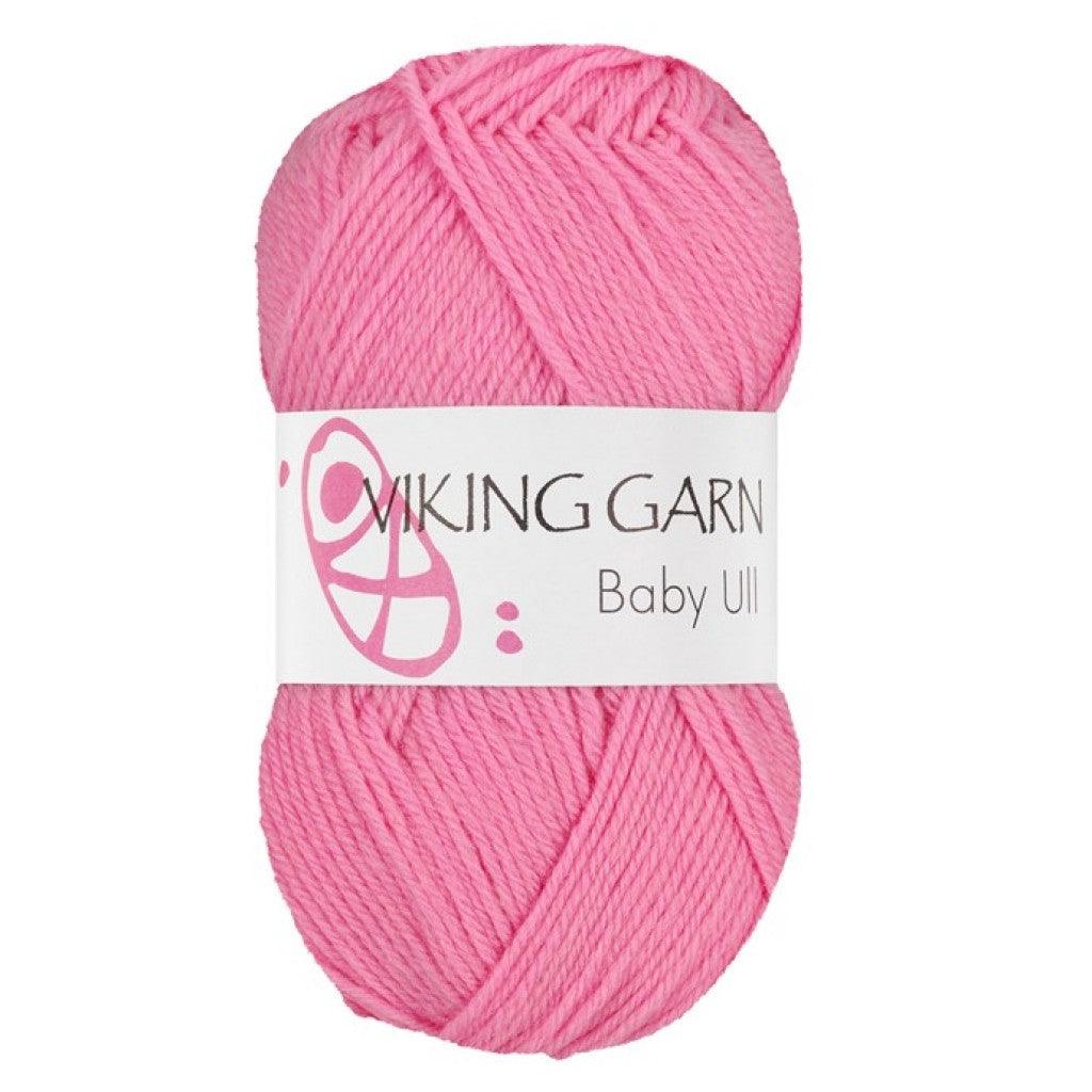 Baby Ull - 361 Sterk Rosa - HobbyHimmelen
