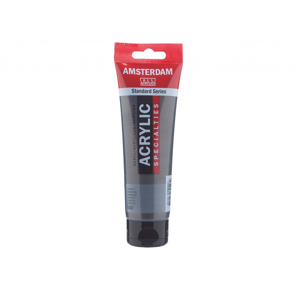 Amsterdam Standard 120ml - 840 Graphite - HobbyHimmelen