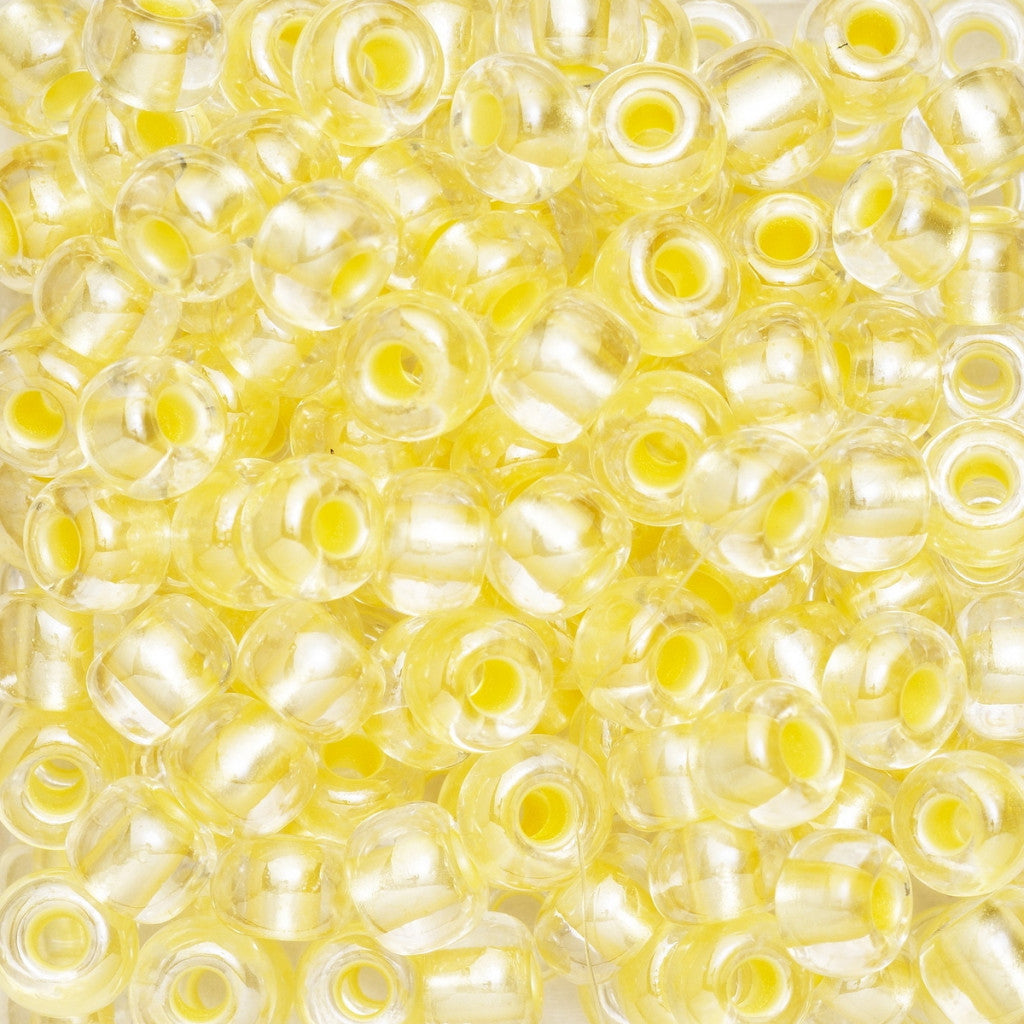 Rocaillesperle 6/0 - Lys Gul