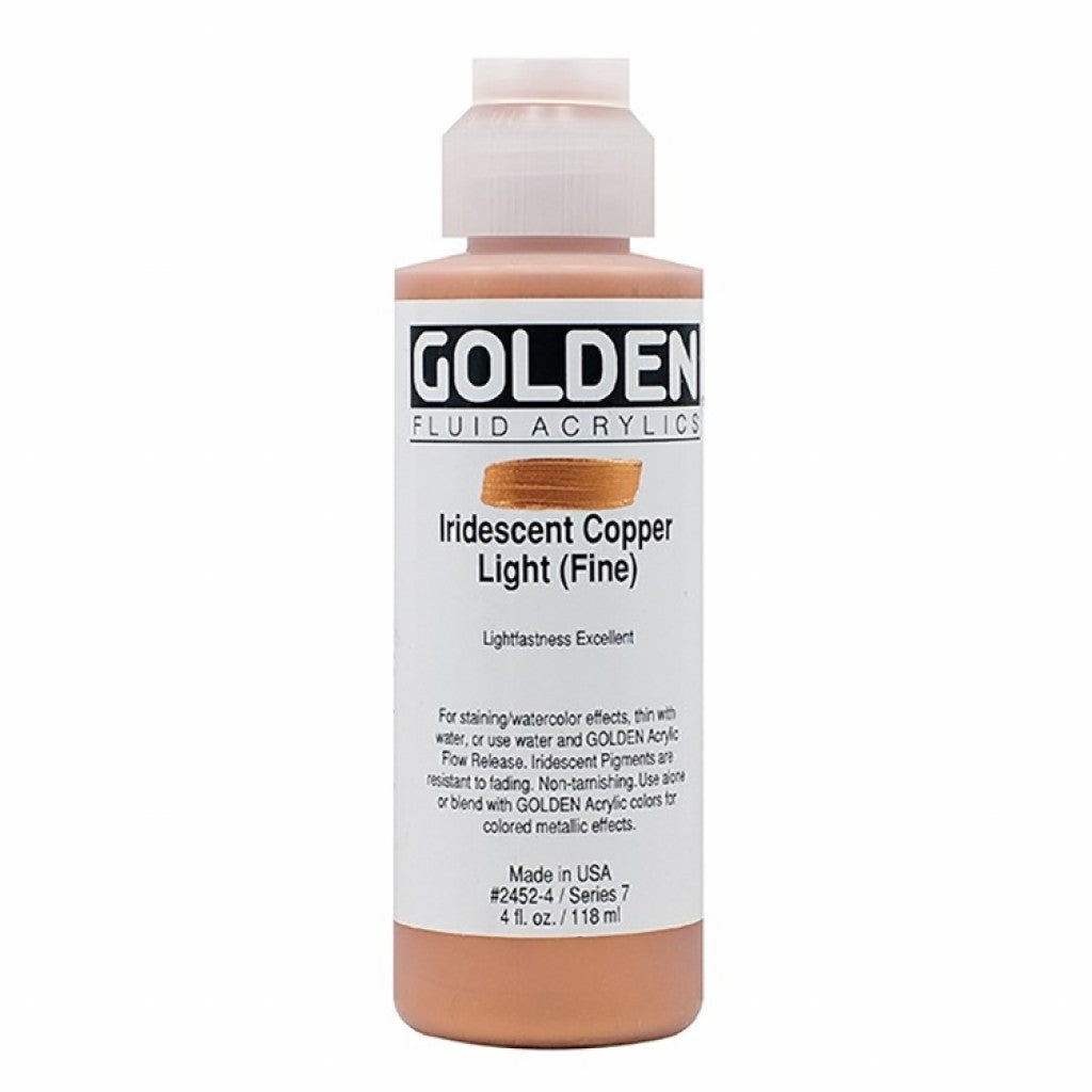 Golden - Fluid 118ml - 2452-4 Iridescent Copper Light
