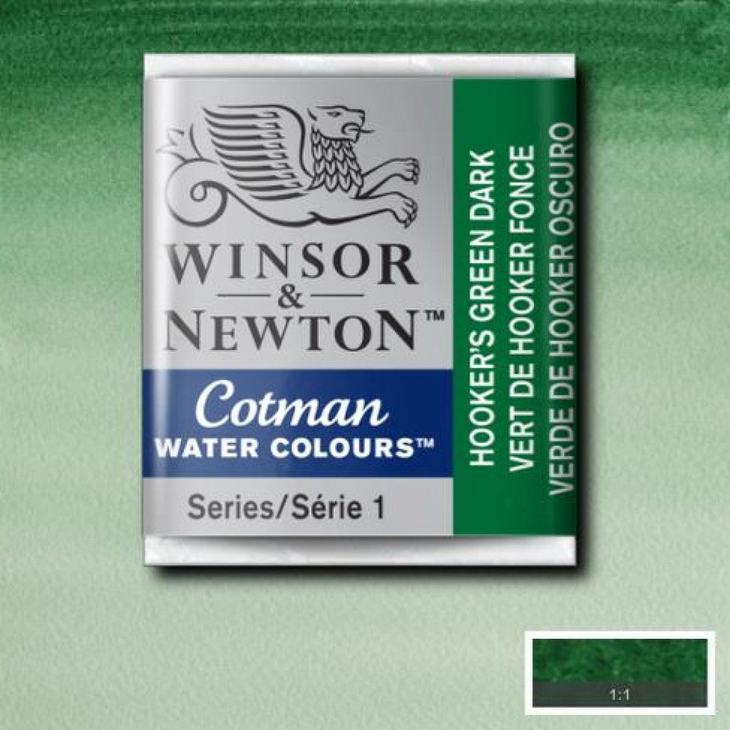 W&N - Cotman Water Colour HP - 312 Hookers Green