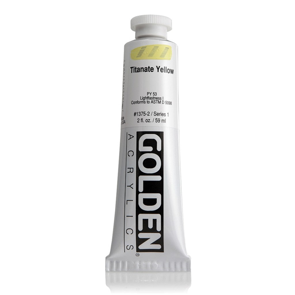 Golden - Heavy Body 59ml - 1375-2 Titanate Yellow