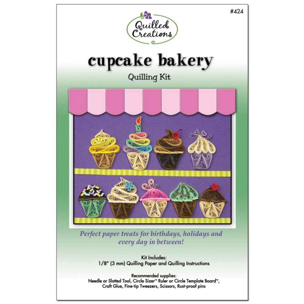 Quilling Kit - Cupcake Bakery