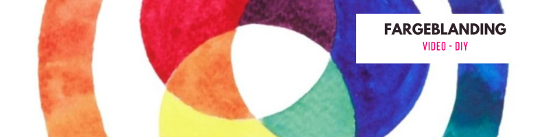 Fargeblanding med Akvarell