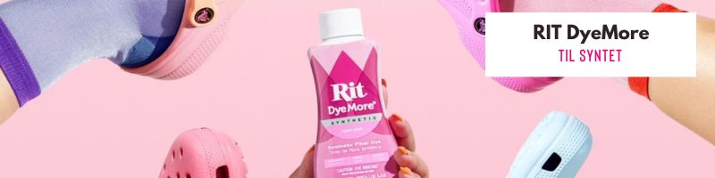 Farge syntet med Rit DyeMore - Trinn for Trinn
