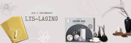 Duftlys - Enkel grunnoppskrift du lykkes med :)