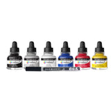 Daler Rowney - System3 Ink - Introduction Set 6x29,5ml + Tusj