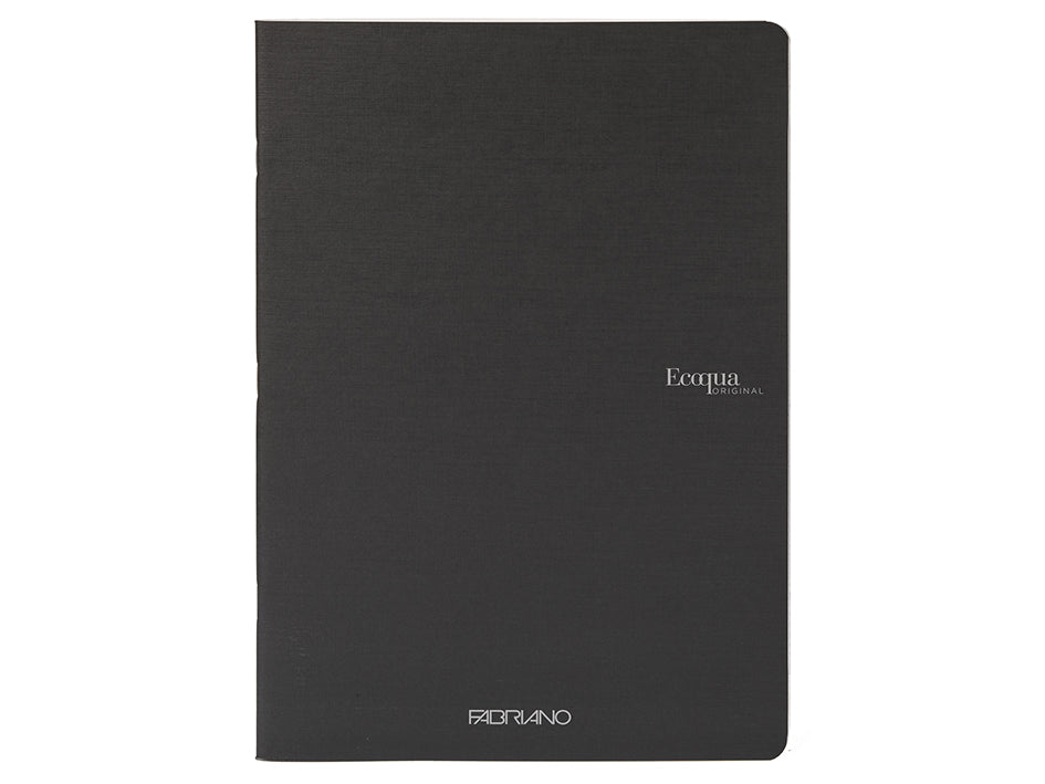 Fabriano EcoQua Original Stiftet A5 Linjert Black