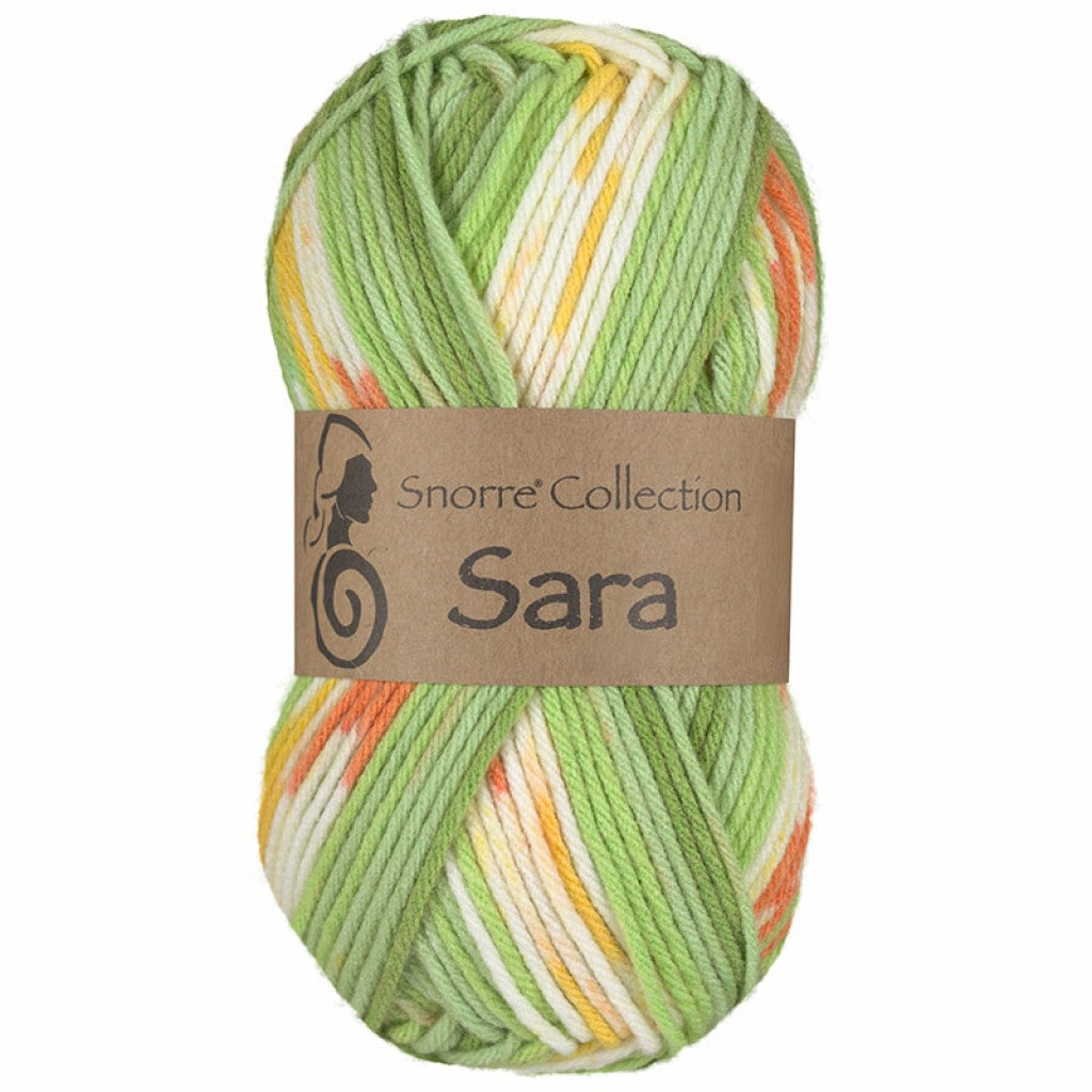Viking Sara - 932 Multi Grønn/Oransje