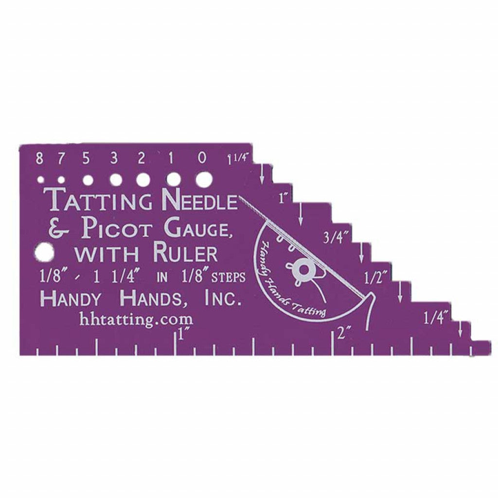 Ultimate Tatting Gauge - Grape Berry