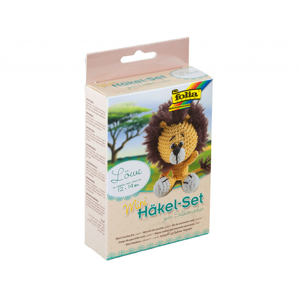 Folia Mini heklesett - Løve