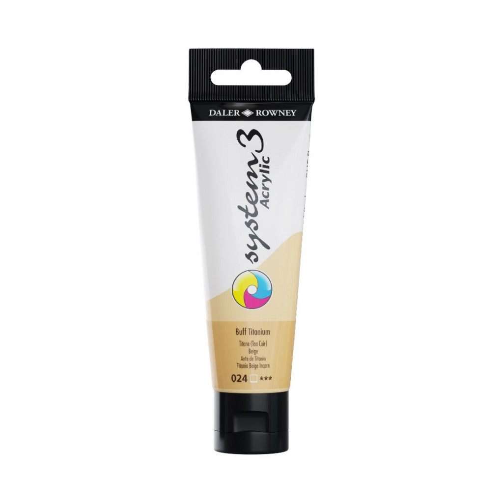 Daler Rowney - System3 150ml - 024 Buff Titanium