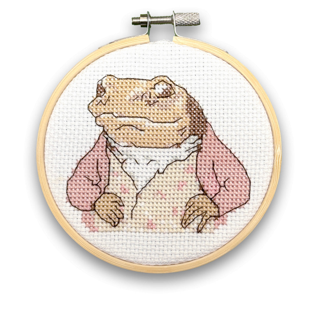 Mini korsstingsett - Beatrix Potter Jeremy Fisher