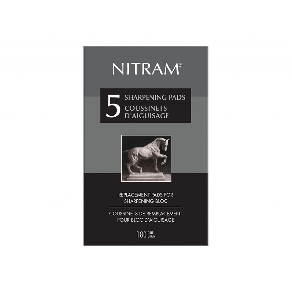 NITRAM Sharpening Bloc - Refillpapir 5stk