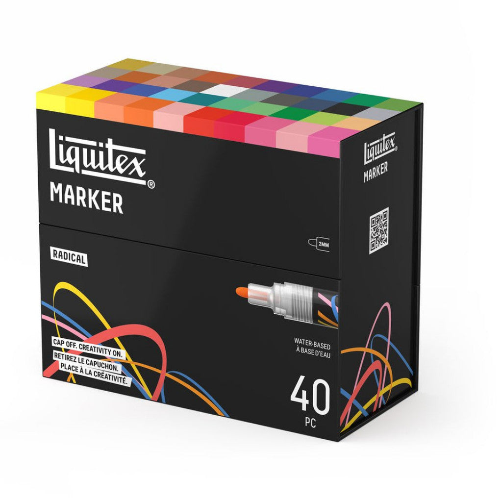 Liquitex Marker 40X2mm Set - Radical