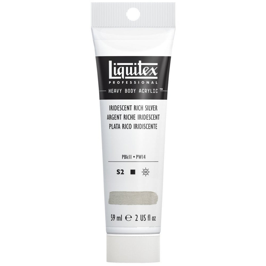 Liquitex Heavy Body 59 ml - 239 Iridescent Rich Silver  S2