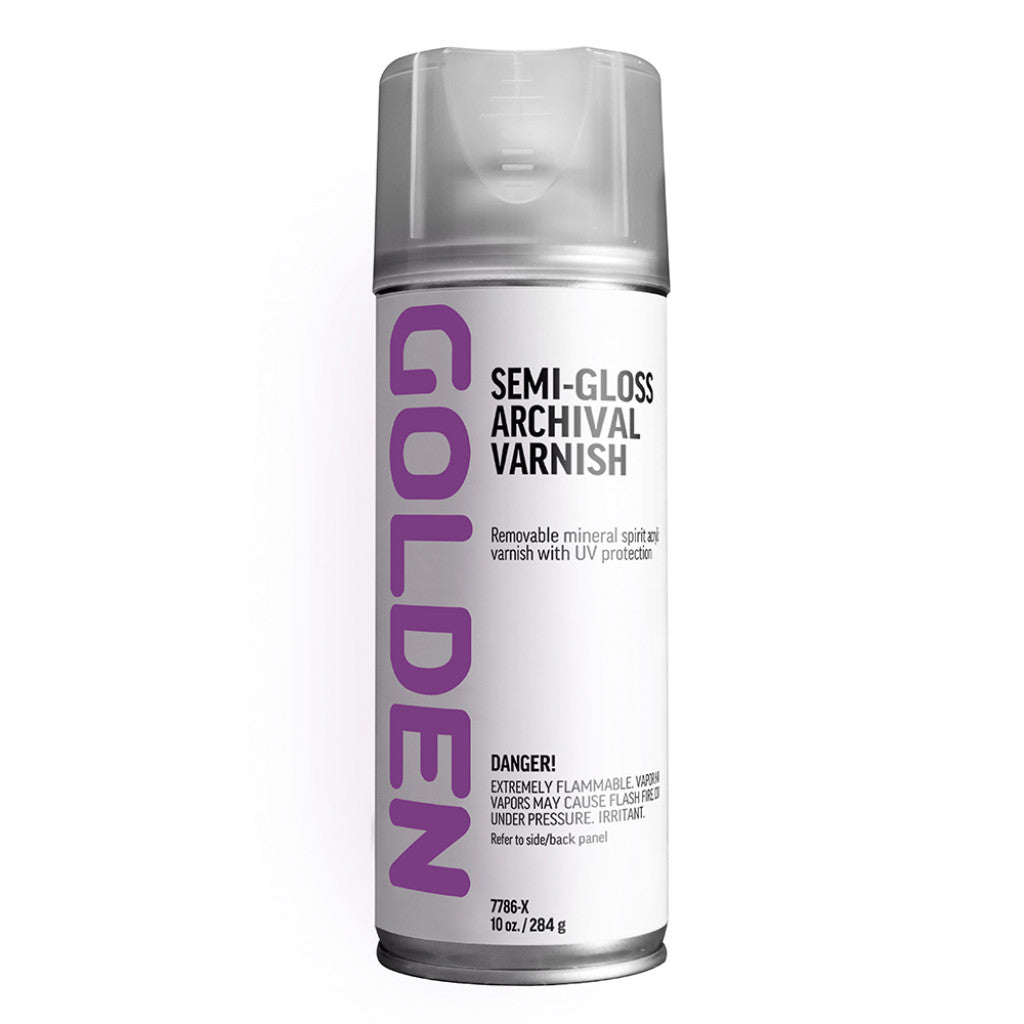 Golden Acrylics Mediums 297ml - Semi-Gloss Archival Varnish