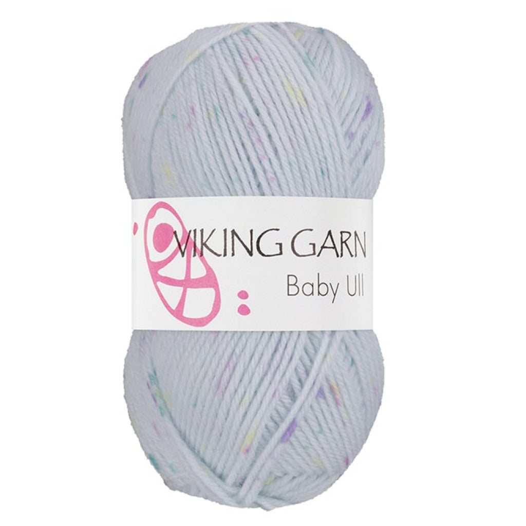 Viking Baby Ull - 332 Blå print