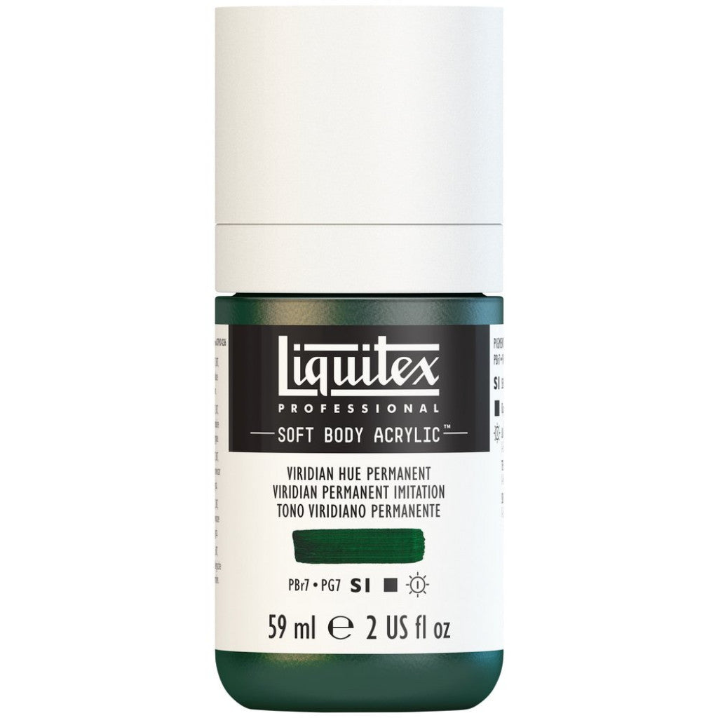 Liquitex Soft Body 59ml - 398 Viridian Hue Perm S1