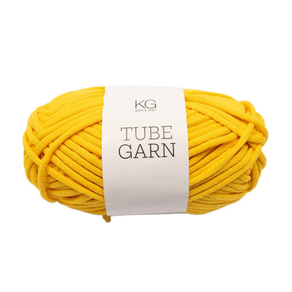 Tubegarn 4mm - 0589 Gul
