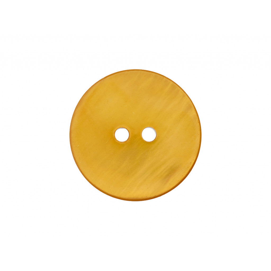 Knapp 453037 2-hull 15mm 40 Mørk gul