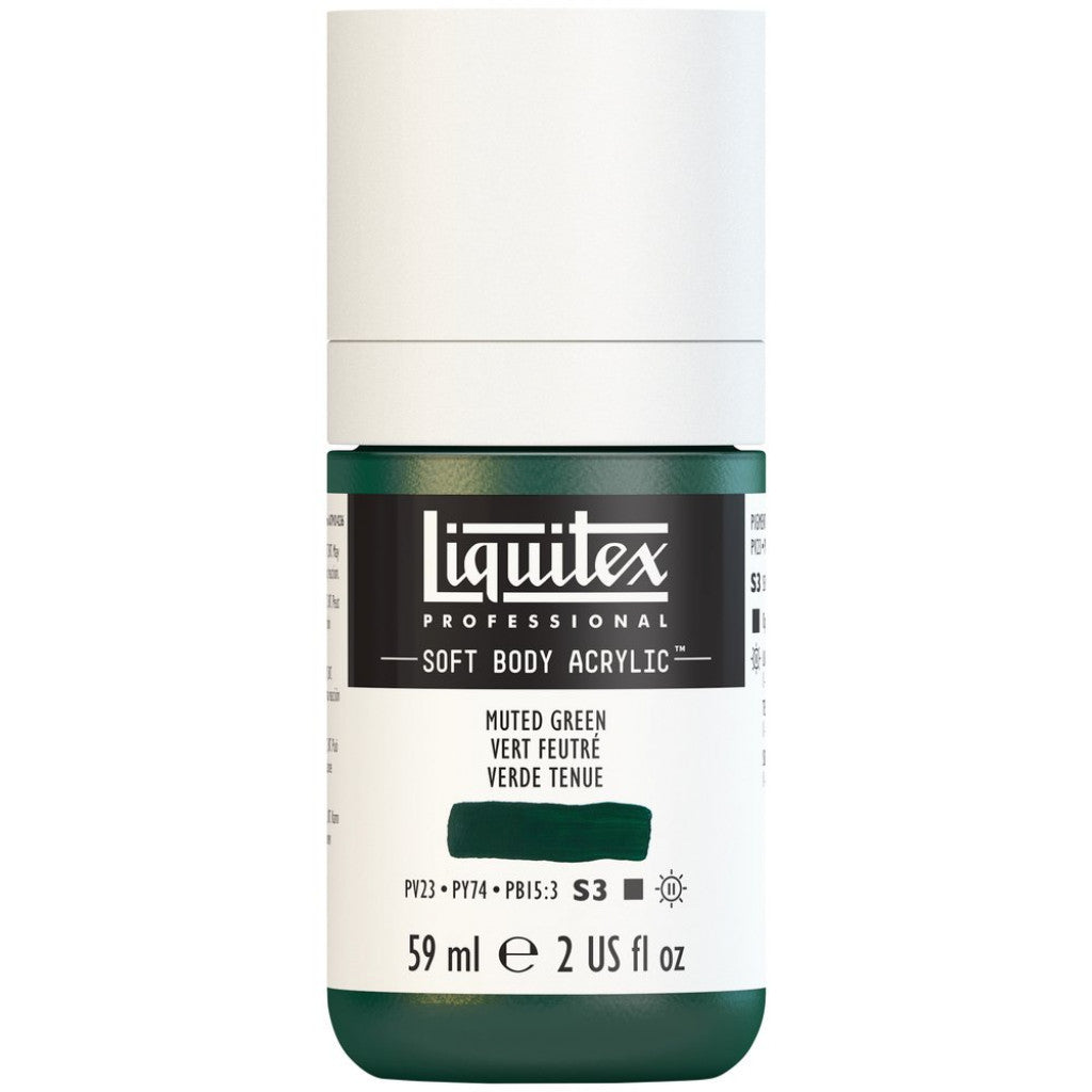 Liquitex Soft Body 59ml - 501 Muted Green S3