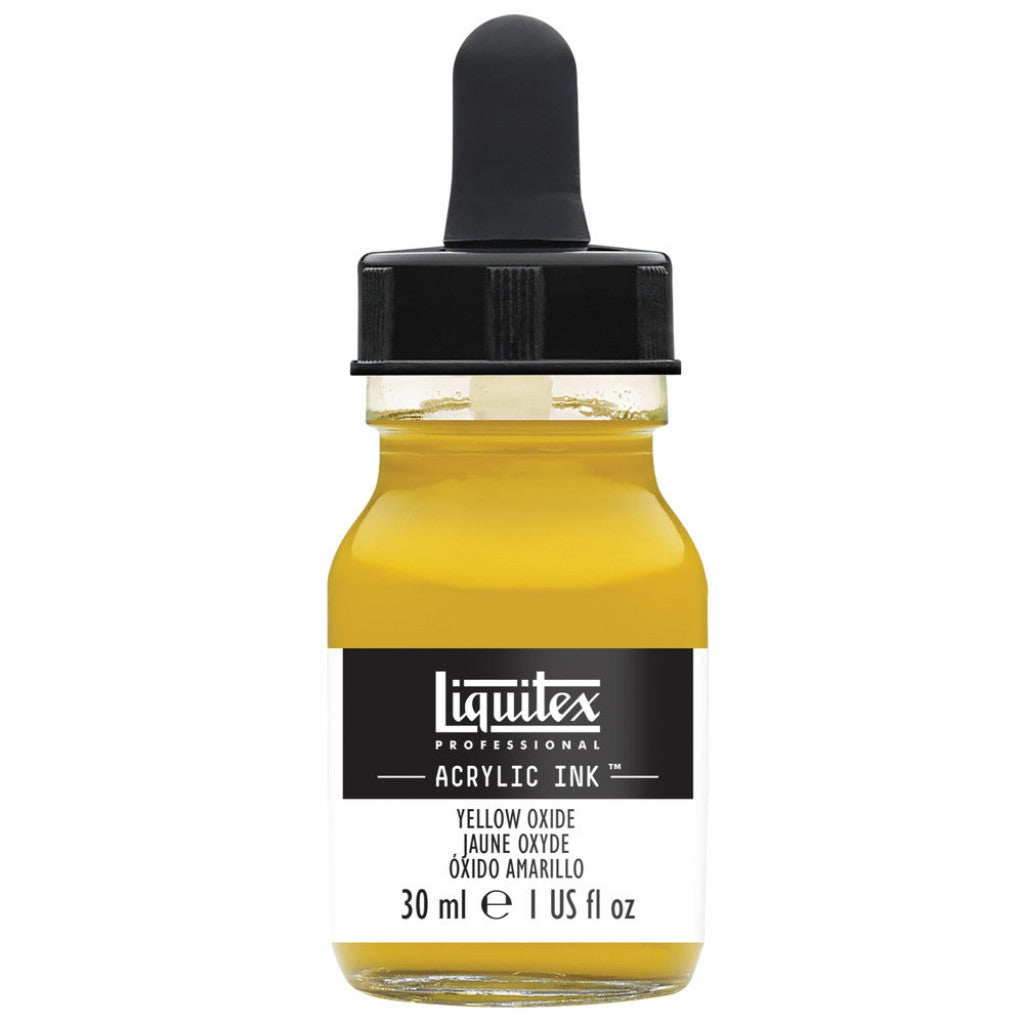 Liquitex Artists Acrylic Ink, 30 ml - Yellow Oxide 416