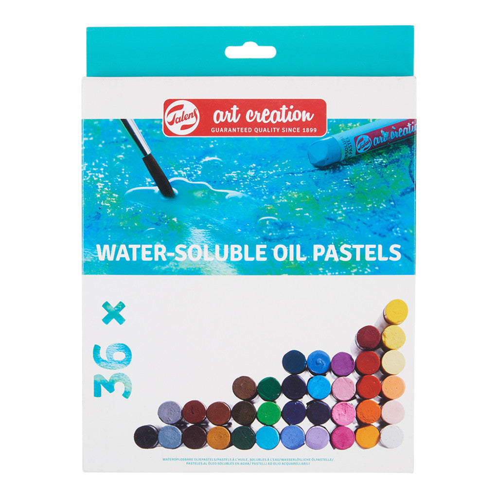 Art Creation Water-Soluble Oil Pastels - Sett med 36 farger