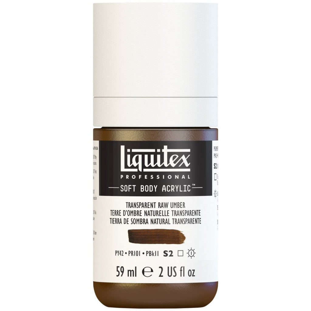 Liquitex Soft Body 59ml - 333 Transparent Raw Umber S2