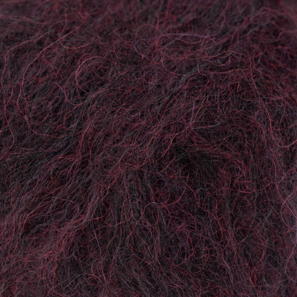 Brushed Alpaca Silk - 43 Mørk drue