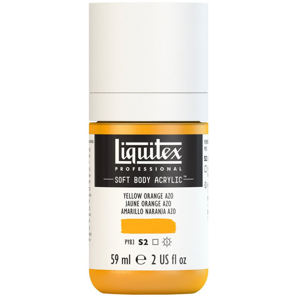Liquitex Soft Body 59ml - 414 Yellow Orange Azo S2