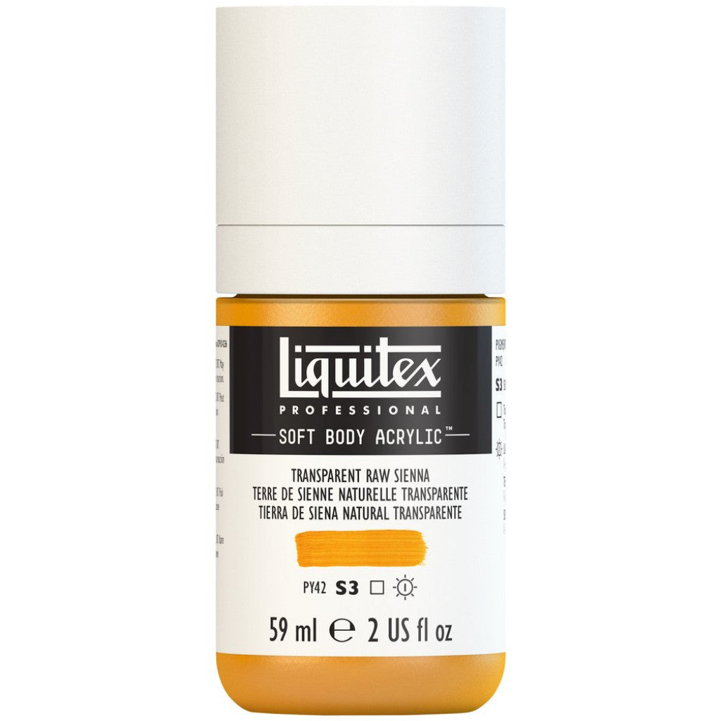 Liquitex Soft Body 59ml - 332 Transparent Raw Sienna S3