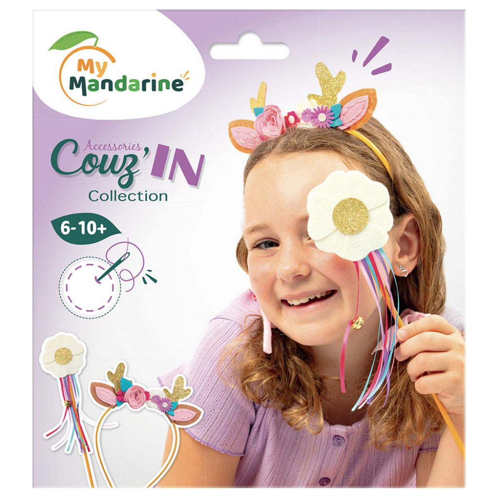 My Mandarine Mini Couzin Hårbøyle og tryllestav - Deer