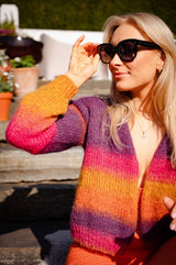 Twisty Air, 150g - 9103 Oransje/Lilla/Pink/Gul