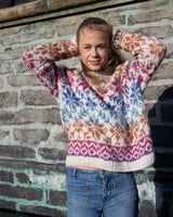 Twisty Air, 150g - 9101 Pink/Blå/Oransje