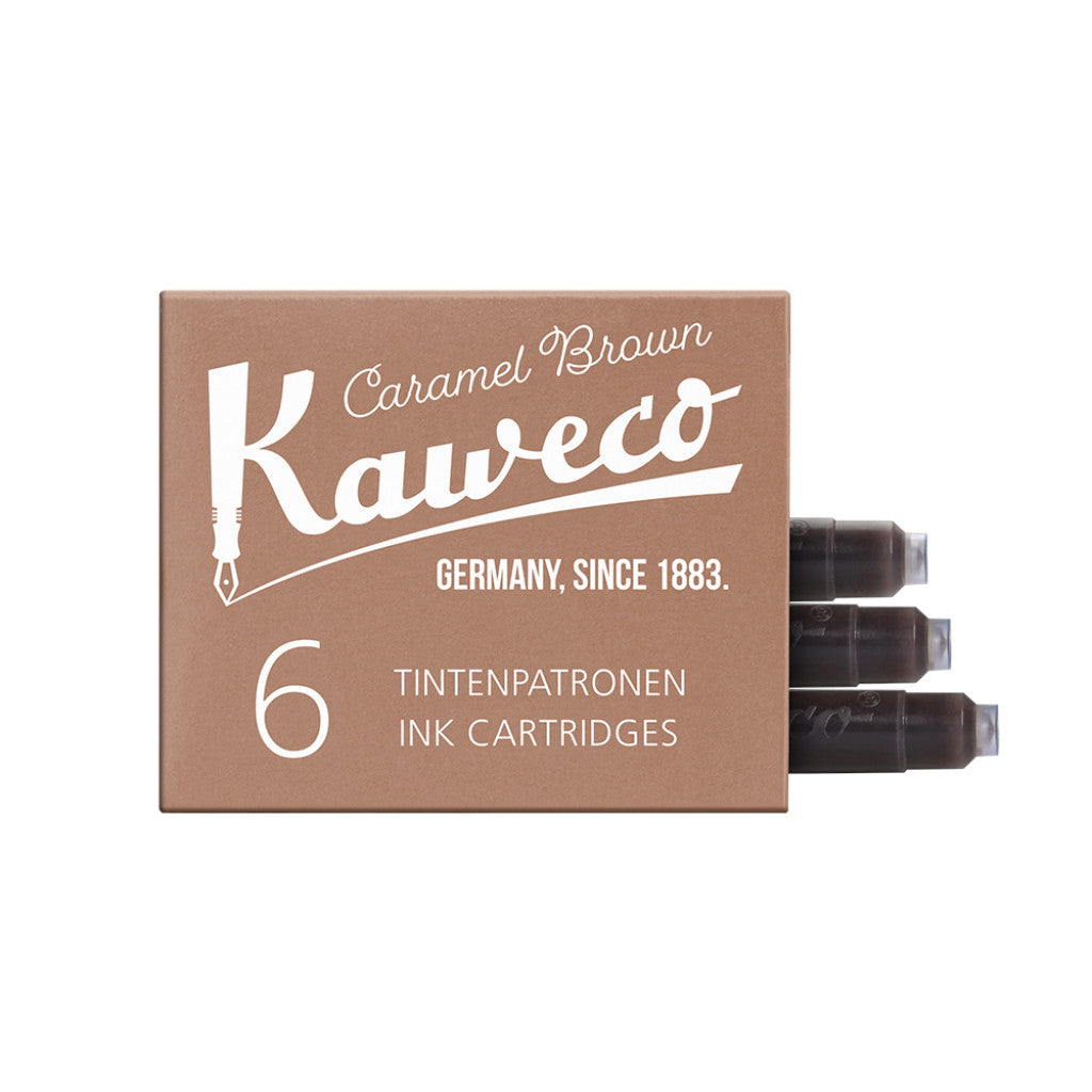 Kaweco Blekkpatron 6stk - Caramel Brown