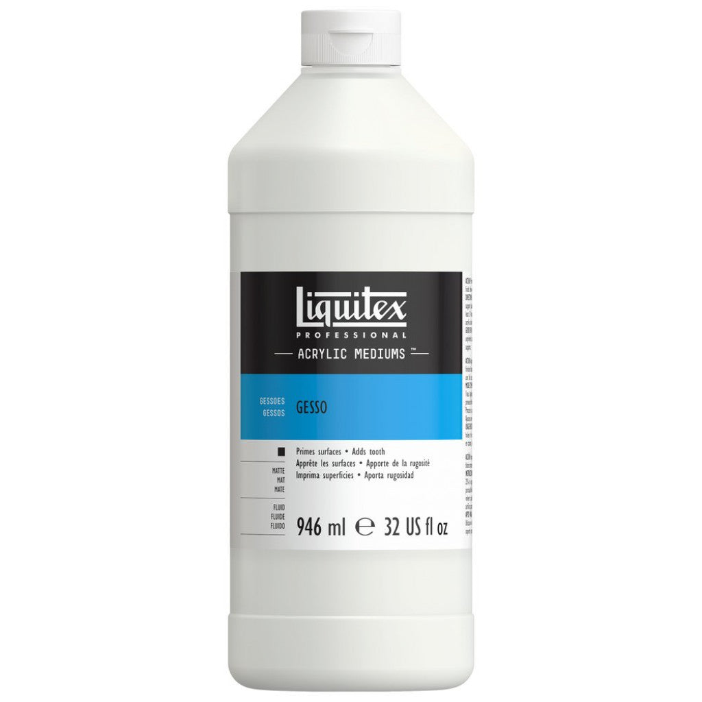 Liquitex Gesso - White, 946ml
