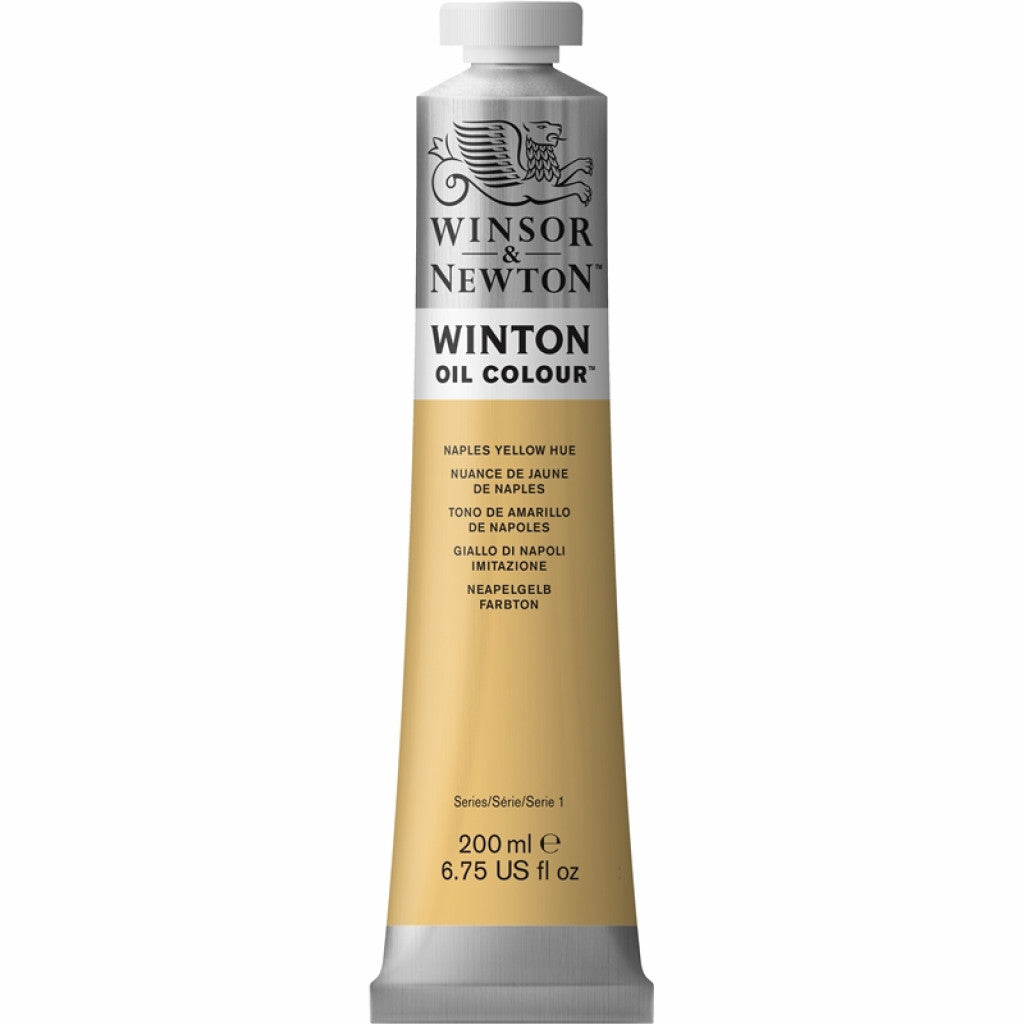 W&N - Winton Oil 200ml - 422 Naples Yellow Hue
