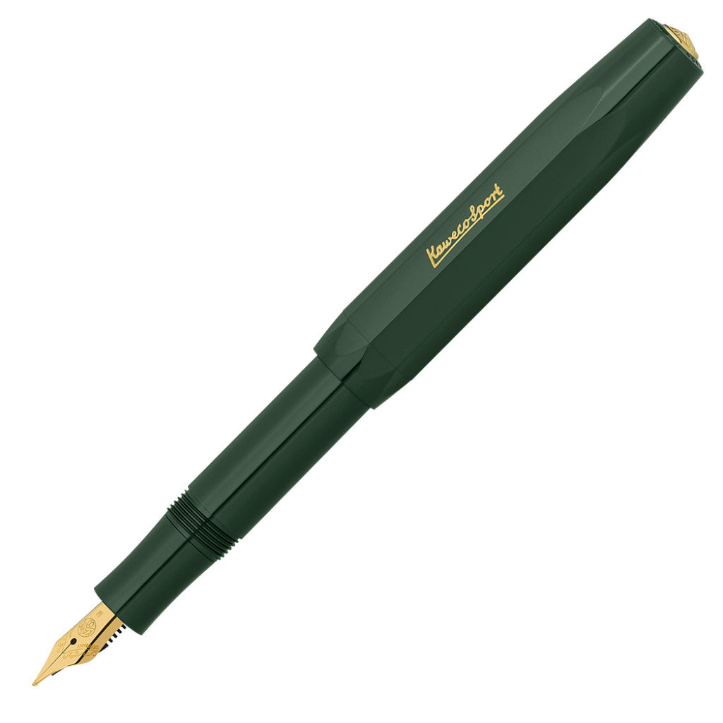 Kaweco Classic Sport Fyllepenn - F 0.7mm - Green