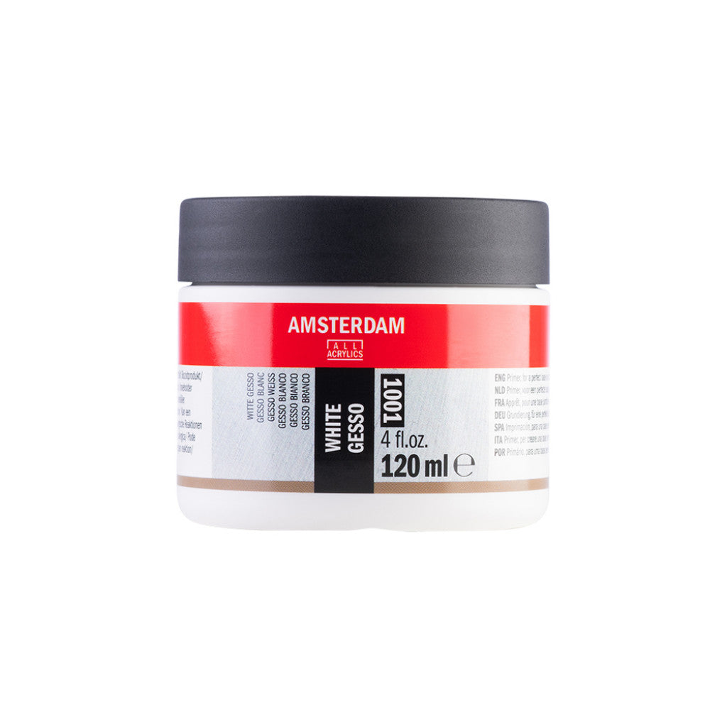 Amsterdam Gesso 120ml - 1001 White